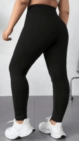 jkthpu-45 AllSeason Womens Plus Size High Waist Stretch Leggings