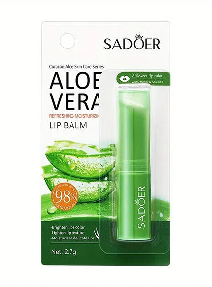 KissICON Aloe Lip Aloe Balm - Nourishing Hydration Prevents Cracking
