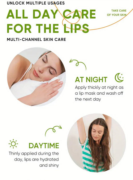 KissICON Aloe Lip Aloe Balm - Nourishing Hydration Prevents Cracking