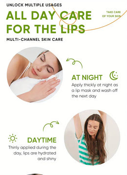 KissICON Aloe Lip Aloe Balm - Nourishing Hydration Prevents Cracking