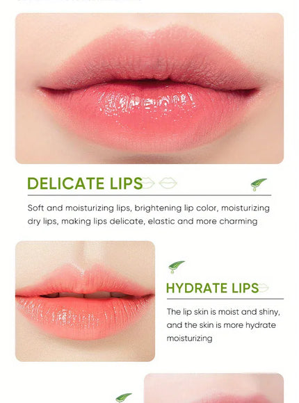KissICON Aloe Lip Aloe Balm - Nourishing Hydration Prevents Cracking