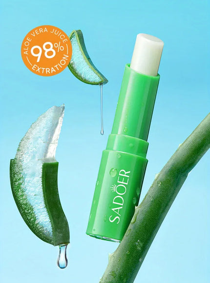 KissICON Aloe Lip Aloe Balm - Nourishing Hydration Prevents Cracking
