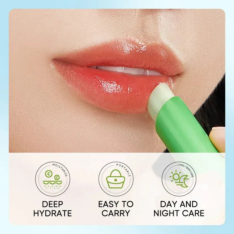 KissICON Aloe Lip Aloe Balm - Nourishing Hydration Prevents Cracking