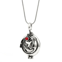 KissICON Antique Silver / 45cm Movie The Vampire Diaries Necklace Elena Gilbert Fashion Vervain Verbena Pendant Jewelry Men Women Christmas Party Gifts