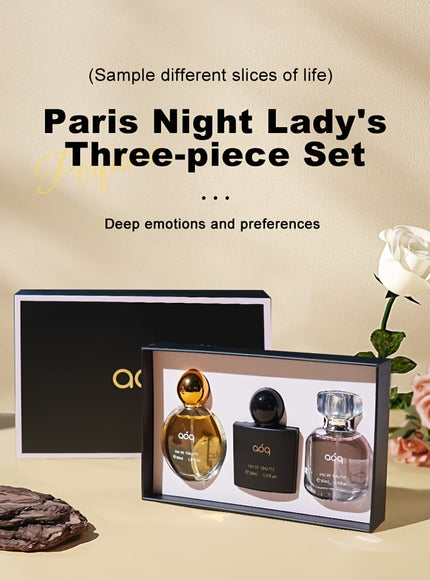 KissICON AOQ PARIS NIGHT / 90ML Paris Night Perfume – Gift Vanilla Floral