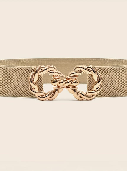 jkthpu-45 Apricot / 2XL Chic Slimming Elastic Waist Belt Versatile for Any Style