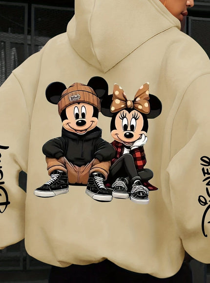 jkthpu-45 Apricot A / UK 16 Plus Size - Disney Mickey & Minnie Mouse