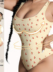 Apricot Cherry Print / UK 18