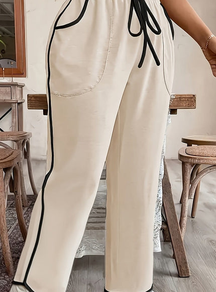 jkthpu-45 Apricot / UK 16 Plus Size - Women'S Plus Size Elegant Contrast