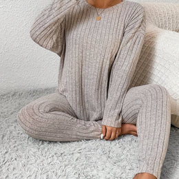 jkthpu-45 Apricot / UK 18 Autumn and Winter Large Size Slimming Long Sleeve