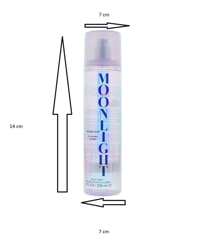 KissICON Ariana Grande Moonlight Body Mist 236ml Ariana Grande Moonlight Captivating 236ml Body