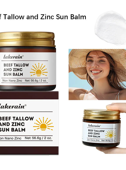 KissICON army green 💋 Beef Tallow Zinc Sun Balm Sunscreen Makeup