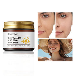 KissICON army green 💋 Beef Tallow Zinc Sun Balm Sunscreen Makeup