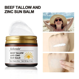 KissICON army green 💋 Beef Tallow Zinc Sun Balm Sunscreen Makeup