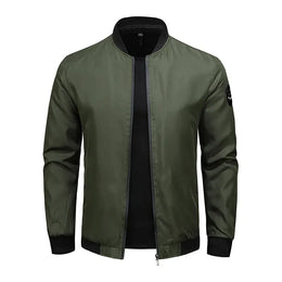 KissICON Army Green / M / China Mainland New Arrival Mens Solid Casual Fashion Versatile Coat