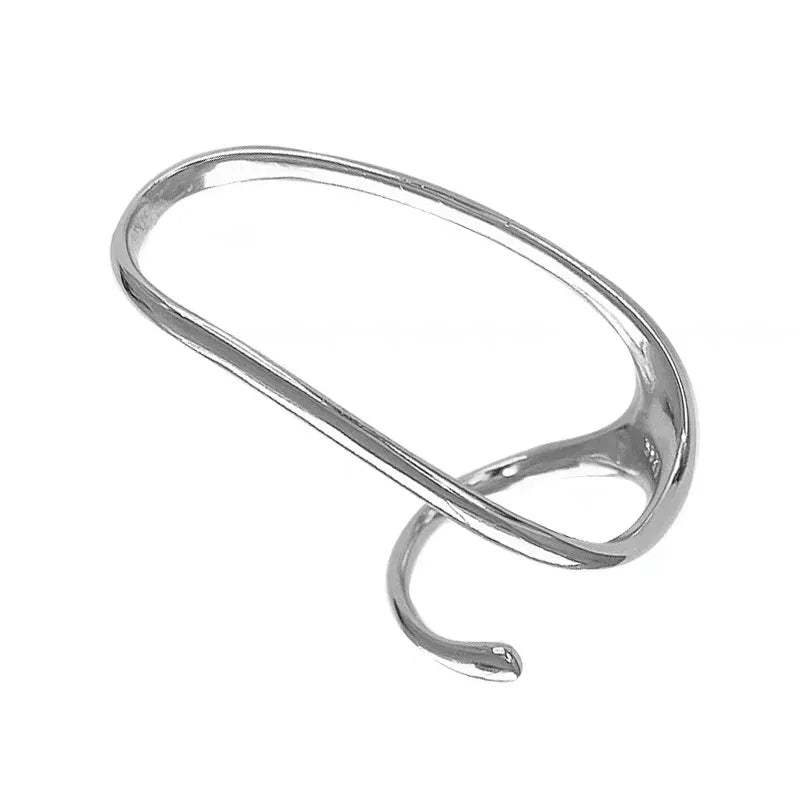 KissICON as picture Bfclub Silver Geometric Ring – Handmade Gift