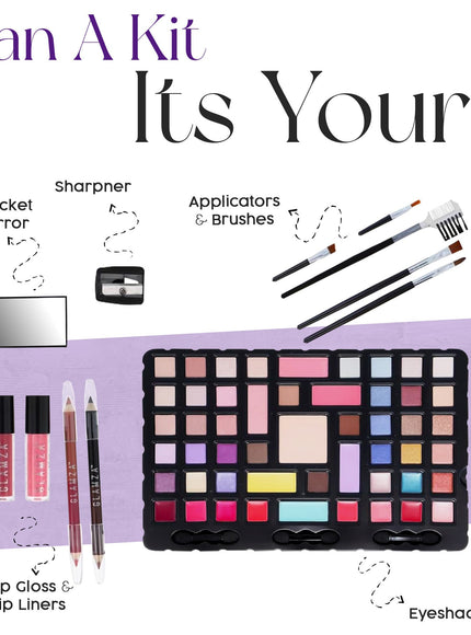 KissICON As shown UK 68pc Makeup Set – Travel Gift