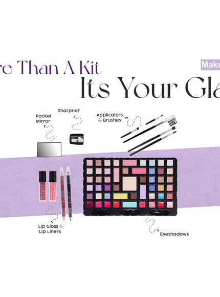 KissICON As shown UK 68pc Makeup Set – Travel Gift