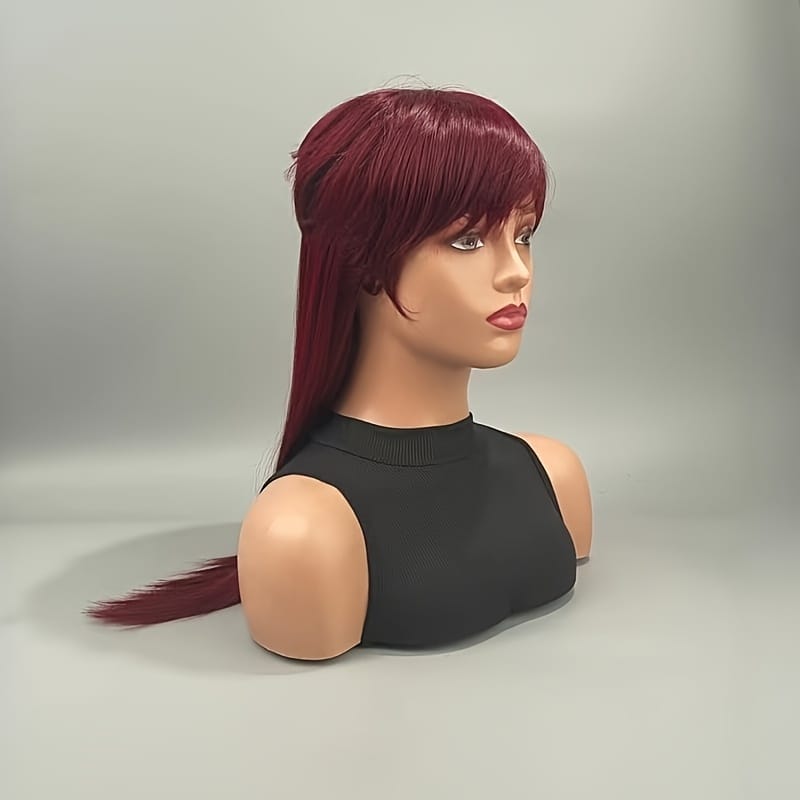 KissICON As The Picture-2 / 20inch Kissicon Mullet Pixie Cut Synthetic Wig