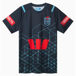 KissICON Australian Blue Rugby Training Shirt QuickDry Casual Sportswear