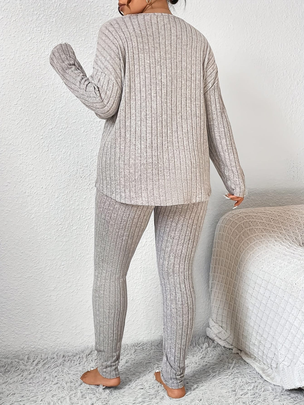 jkthpu-45 Autumn and Winter Large Size Slimming Long Sleeve
