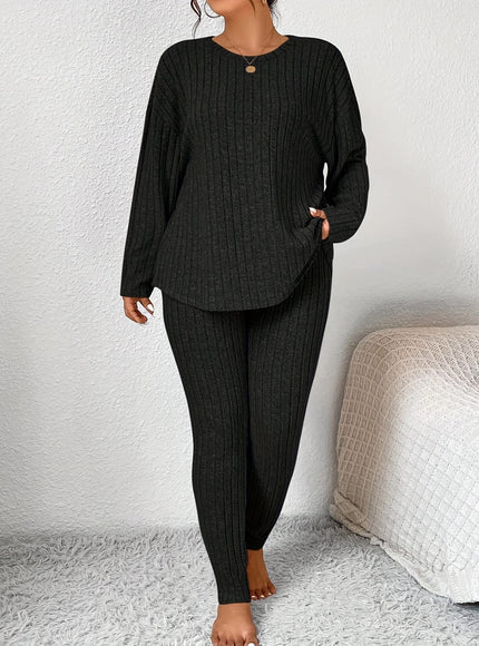 jkthpu-45 Autumn and Winter Large Size Slimming Long Sleeve
