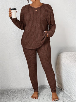 jkthpu-45 Autumn and Winter Large Size Slimming Long Sleeve
