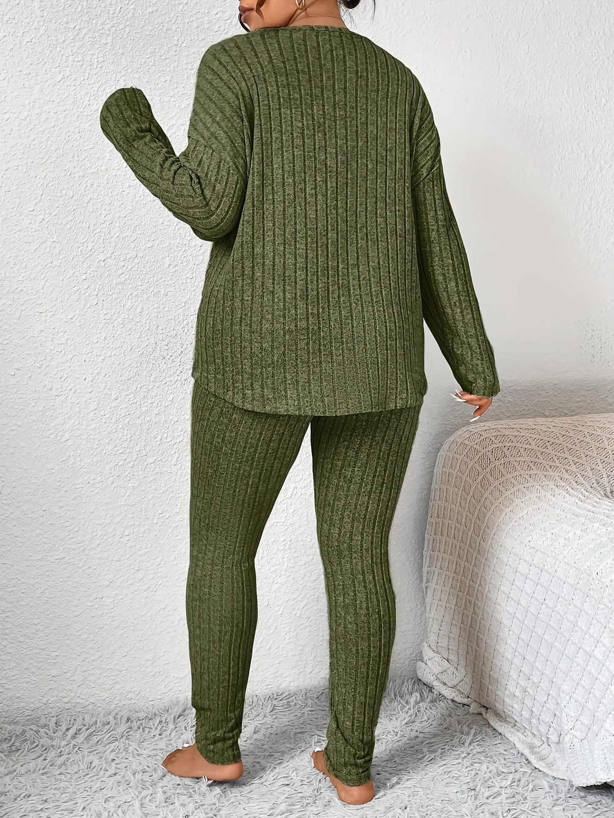 jkthpu-45 Autumn and Winter Large Size Slimming Long Sleeve