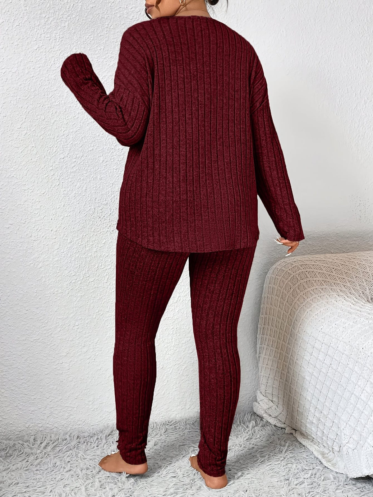 jkthpu-45 Autumn and Winter Large Size Slimming Long Sleeve