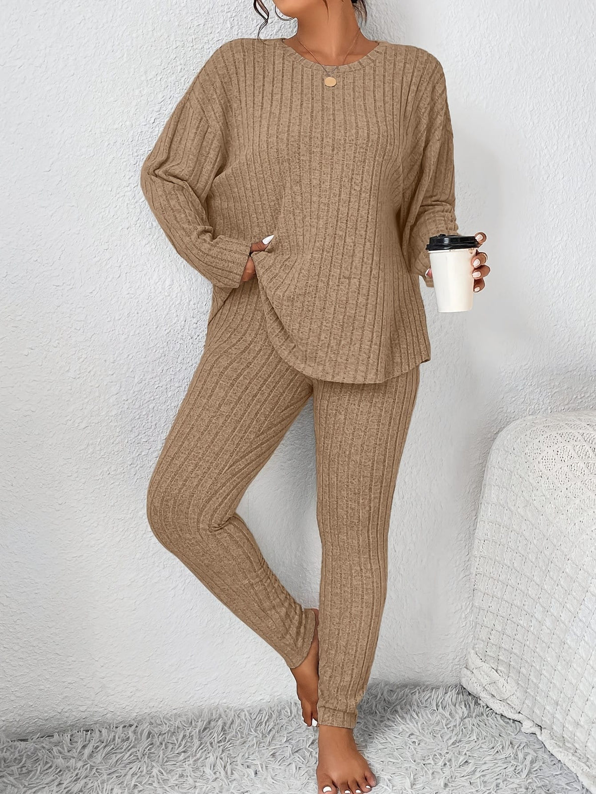 jkthpu-45 Autumn and Winter Large Size Slimming Long Sleeve