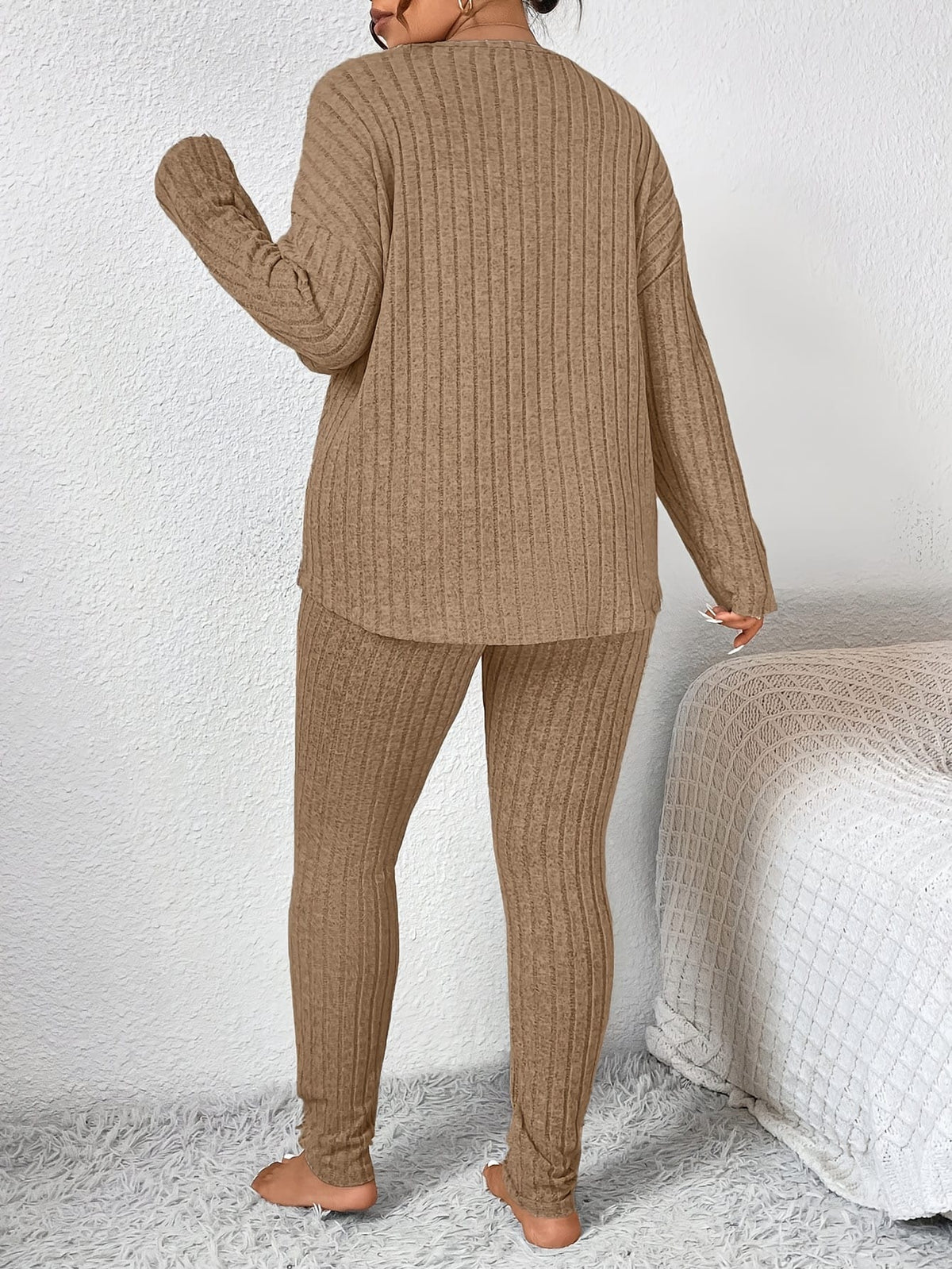 jkthpu-45 Autumn and Winter Large Size Slimming Long Sleeve