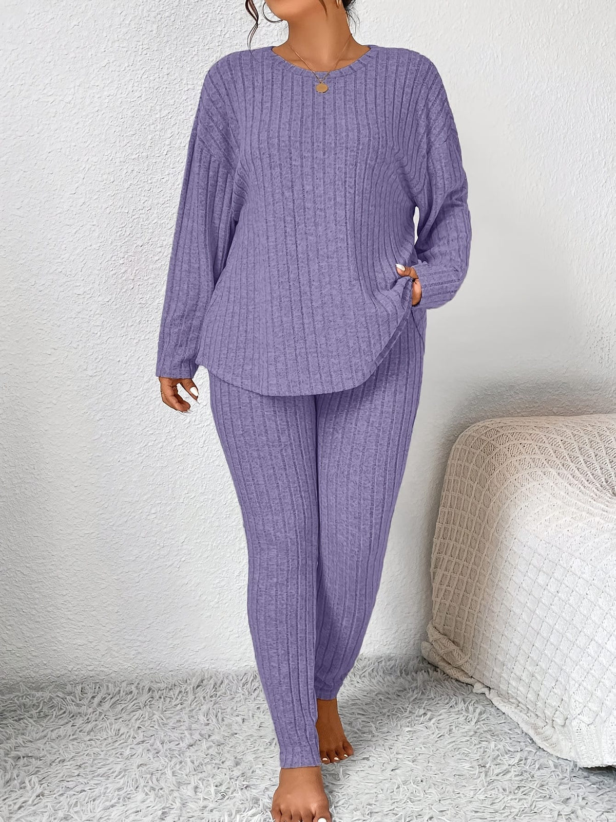 jkthpu-45 Autumn and Winter Large Size Slimming Long Sleeve