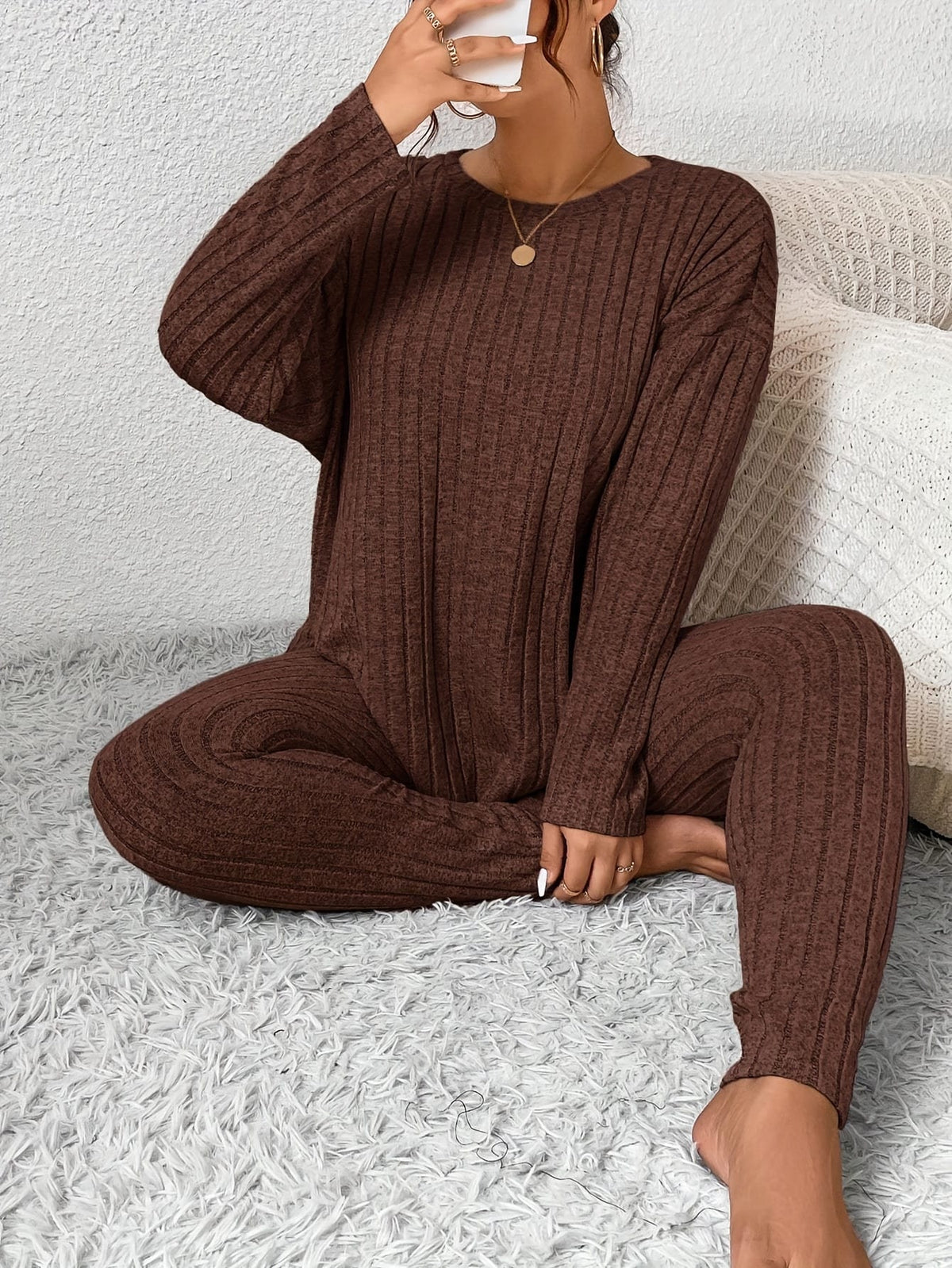 jkthpu-45 Autumn and Winter Large Size Slimming Long Sleeve