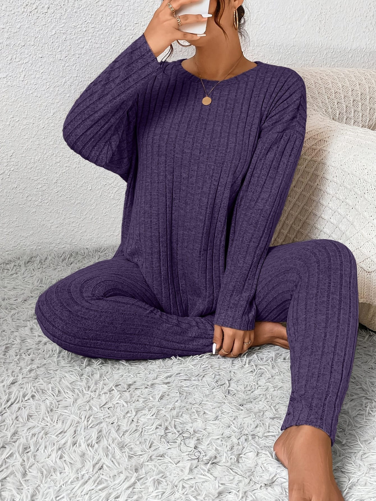 jkthpu-45 Autumn and Winter Large Size Slimming Long Sleeve