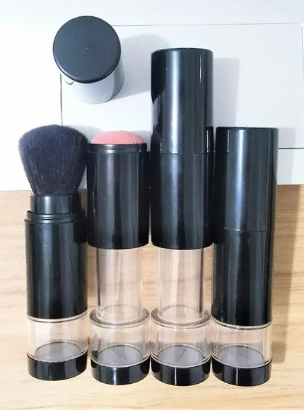 KissICON AV291-BK [KissIcon] Makeup Brushes - Travel Foundation Blush Kit