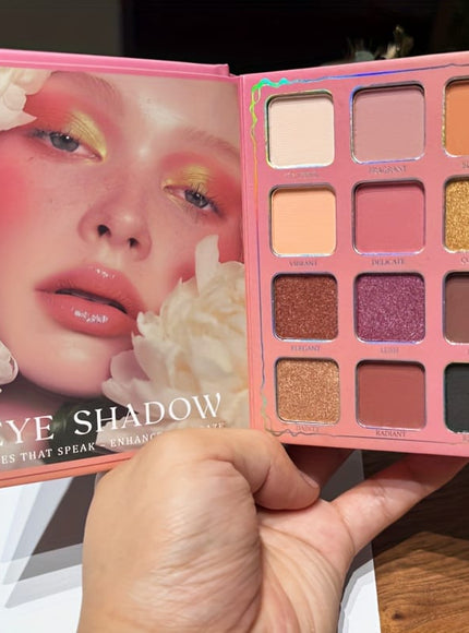 KissICON AZ-221 Az221 3page Book Makeup Palette Red