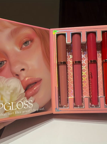KissICON AZ-221 Az221 3page Book Makeup Palette Red