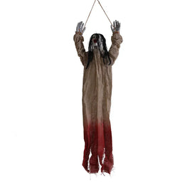 KissICON B Halloween Hanging Ghost Spooky Skeletons Decor Supplies, Creepy Haunted House Flying  Decoration with Yard Tree Porch Décor