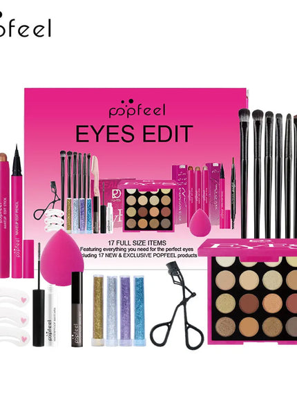 KissICON B KissIcon All-In-One Makeup Gift Set for Women -