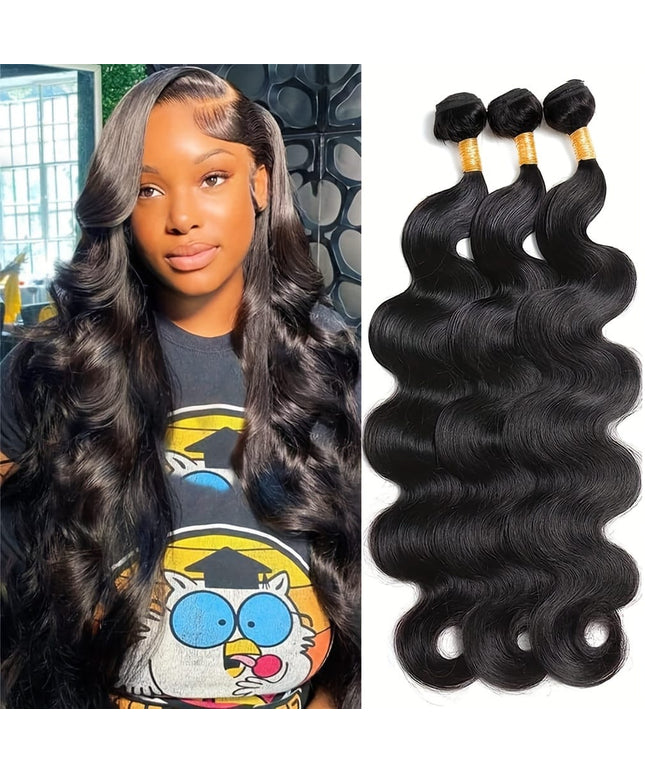 KissIcon Body Wave 3 Bundles - 100% Virgin