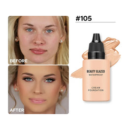 KissICON b165-5 / 16ml KissIcon Beauty Glazed 24Hr Matte Foundation - Waterproof