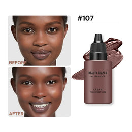 KissICON b165-7 / 16ml KissIcon Beauty Glazed 24Hr Matte Foundation - Waterproof