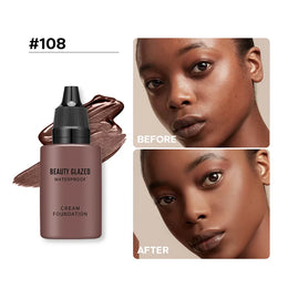 KissICON b165-8 / 16ml KissIcon Beauty Glazed 24Hr Matte Foundation - Waterproof