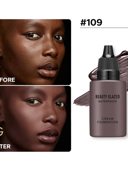 KissICON b165-9 / 16ml KissIcon Beauty Glazed 24Hr Matte Foundation - Waterproof