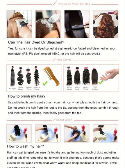 KissIcon Tape-In Straight Hair Extensions 16-26 - Weft