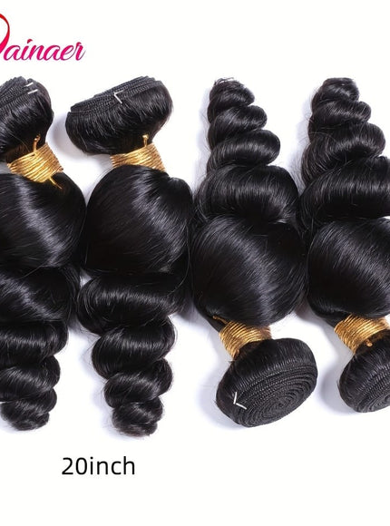 KissIcon Loose Wave Hair Bundles - Unprocessed Virgin