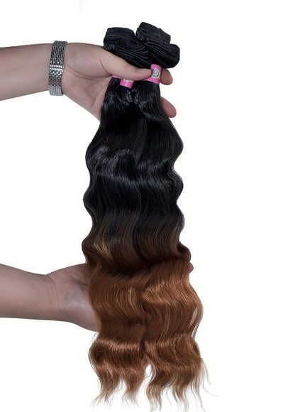 KissIcon All Ages Water Wave Ombre Blonde Bundles