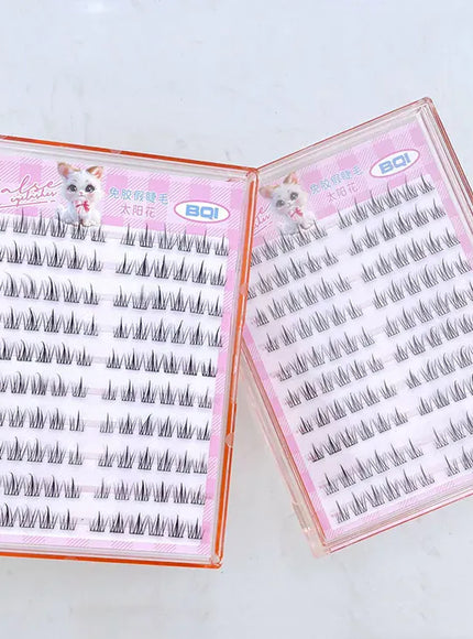 KissICON B7692-2Boxs KissIcon False Eyelashes 10-12mm C Curl - Self