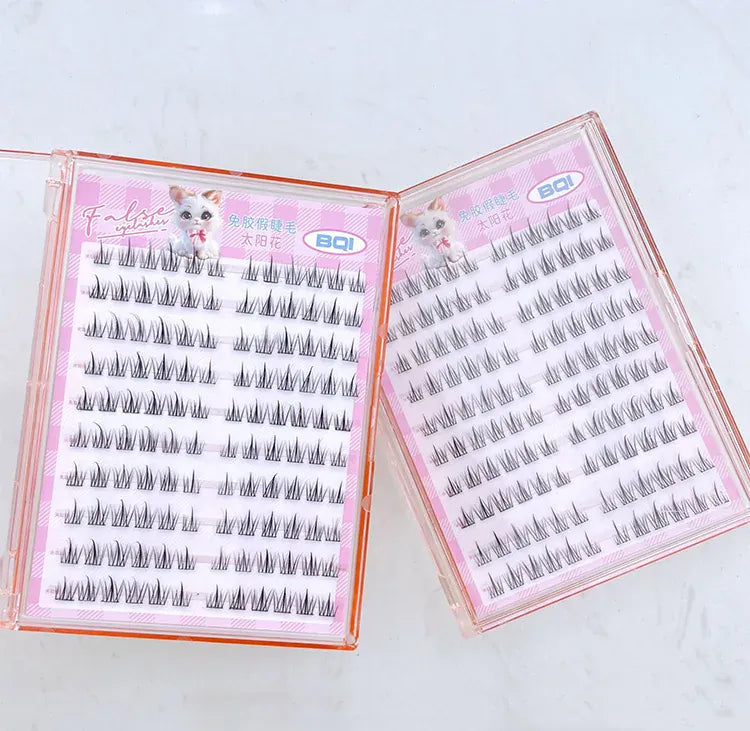 KissICON B7692-2Boxs KissIcon False Eyelashes 10-12mm C Curl - Self