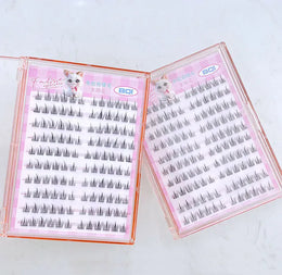 KissICON B7692-2Boxs KissIcon False Eyelashes 10-12mm C Curl - Self
